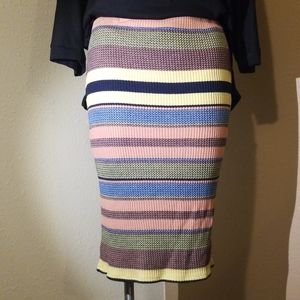 Topshop knit skirt size 10